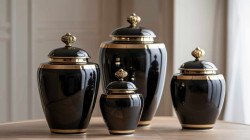 Crémation d'un défunt et urne funéraire  