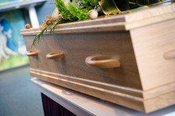 Transport du corps jusqu'au crématorium  